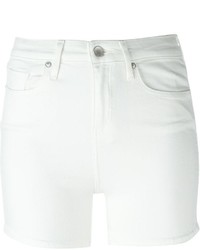 Женские белые джинсовые шорты от Levi's