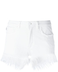 Женские белые джинсовые шорты от Love Moschino