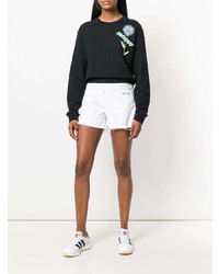 Женские белые джинсовые шорты от Off-White