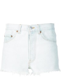 Женские белые джинсовые шорты от RE/DONE
