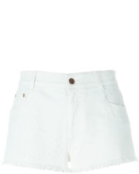 Женские белые джинсовые шорты от Stella McCartney