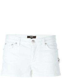 Женские белые джинсовые шорты от Versus