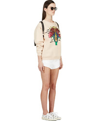 Женские белые джинсовые шорты от Filles a papa