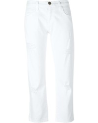 Белые джинсы-бойфренды от Current/Elliott