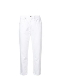Белые джинсы-бойфренды от Frame Denim