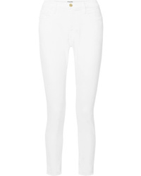 Белые джинсы-бойфренды от Frame