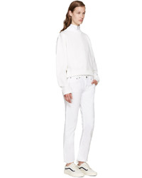 Белые джинсы-бойфренды от Rag & Bone