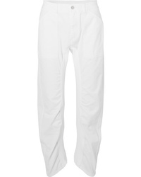 Белые джинсы-бойфренды от Stella McCartney
