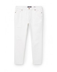 Белые джинсы-бойфренды от Violeta BY MANGO