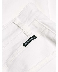 Белые джинсы-клеш от Dolce & Gabbana