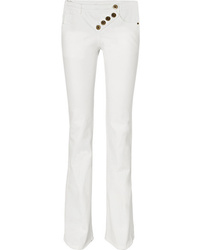 Белые джинсы-клеш от Chloé