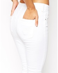 Белые джинсы-клеш от Asos