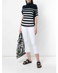 Белые джинсы-клеш от 7 For All Mankind