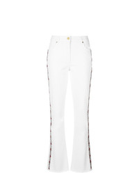 Белые джинсы-клеш от Etro
