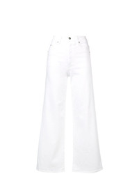 Белые джинсы-клеш от Eve Denim