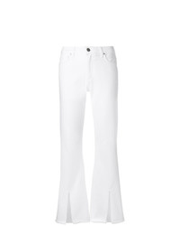 Белые джинсы-клеш от Federica Tosi
