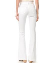 Белые джинсы-клеш от Stella McCartney