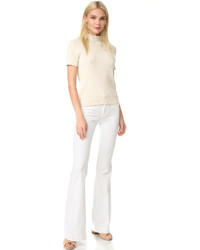 Белые джинсы-клеш от Stella McCartney