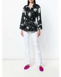 Белые джинсы-клеш от Dondup