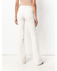 Белые джинсы-клеш от Jacob Cohen