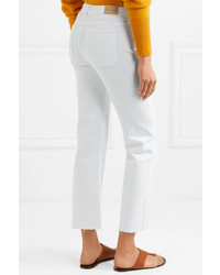 Белые джинсы-клеш от M.i.h Jeans