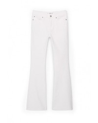 Белые джинсы-клеш от Mango