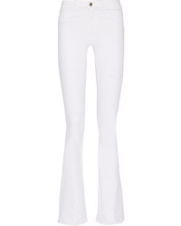 Белые джинсы-клеш от MiH Jeans