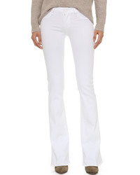Белые джинсы-клеш от Paige