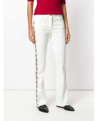 Белые джинсы-клеш от Etro