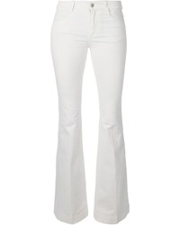 Белые джинсы-клеш от Stella McCartney