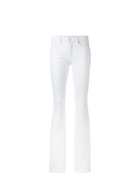 Белые джинсы-клеш от Victoria Victoria Beckham