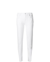 Белые джинсы скинни от 7 For All Mankind
