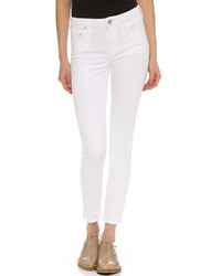 Белые джинсы скинни от Acne Studios