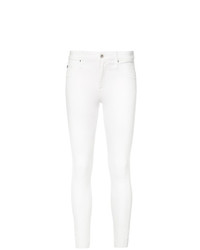 Белые джинсы скинни от AG Jeans