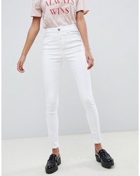 Белые джинсы скинни от ASOS DESIGN