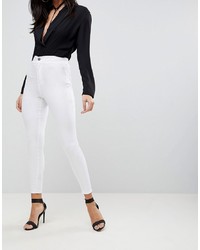 Белые джинсы скинни от ASOS DESIGN
