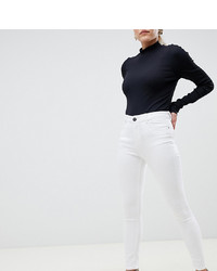 Белые джинсы скинни от Asos Petite