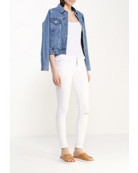 Белые джинсы скинни от BlendShe