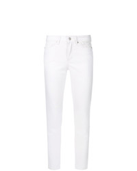 Белые джинсы скинни от Cambio
