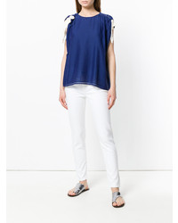 Белые джинсы скинни от Acynetic