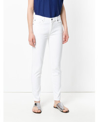 Белые джинсы скинни от Acynetic