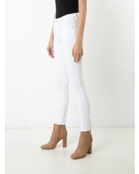 Белые джинсы скинни от Derek Lam 10 Crosby