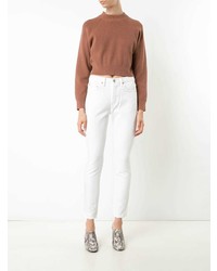 Белые джинсы скинни от Grlfrnd