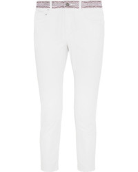 Белые джинсы скинни от Etoile Isabel Marant