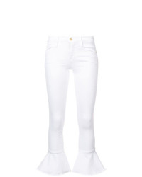 Белые джинсы скинни от Frame Denim