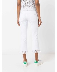 Белые джинсы скинни от 7 For All Mankind