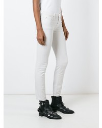 Белые джинсы скинни от IRO