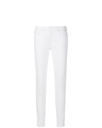 Белые джинсы скинни от Lanvin
