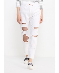 Белые джинсы скинни от LOST INK