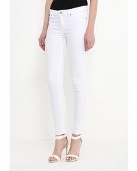 Белые джинсы скинни от Mango